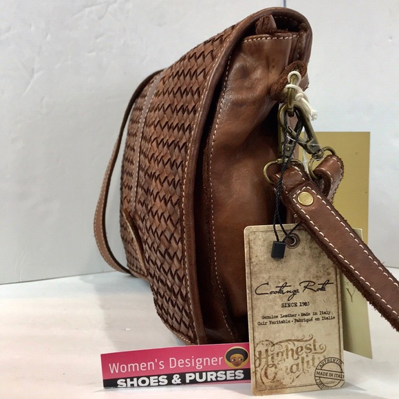 Costanza rota Made In Italy flap crossbody Bag - Picture 3 of 8